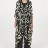 Rodebjer Agave Cosmic Bloom Caftan Hot