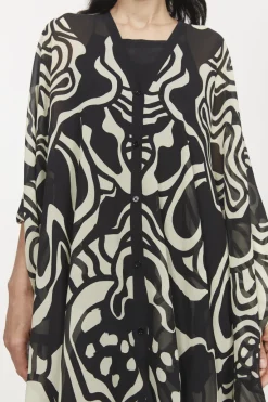 Rodebjer Agave Cosmic Bloom Caftan Hot