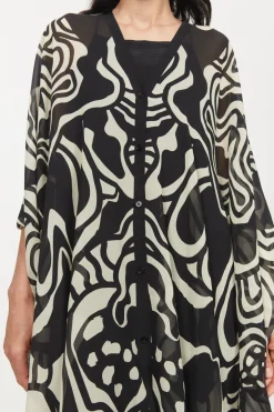 Rodebjer Agave Cosmic Bloom Caftan Discount