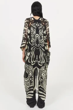 Rodebjer Agave Cosmic Bloom Caftan Discount