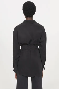 Rodebjer Almond Peach Twill Shirt Fashion