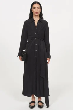 Rodebjer Apple Peach Twill Dress Best