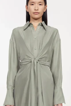 Rodebjer Apple Peach Twill Dress Hot