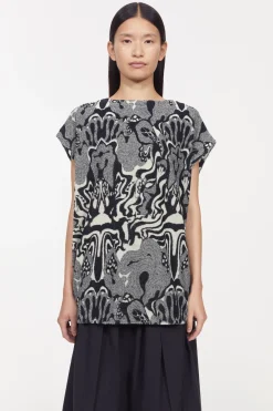 Rodebjer Claire Cosmic Jersey Top Outlet