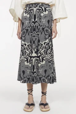 Rodebjer Flora Cosmic Skirt Sale