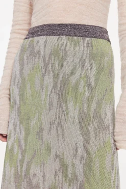 Rodebjer Flora Jaquard Knitted Skirt Clearance