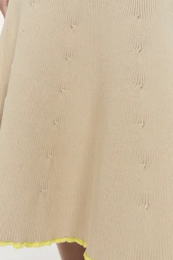 Rodebjer Fly Rib Knitted Skirt Hot