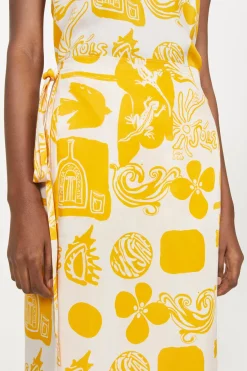 Rodebjer Lunata Print Skirt Sale
