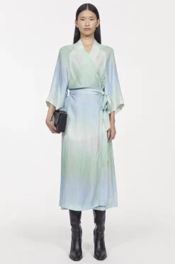 Rodebjer Mabelin Cape Sunset Dress Outlet