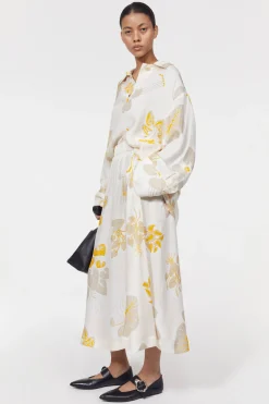 Rodebjer Marla Leaf Skirt Outlet