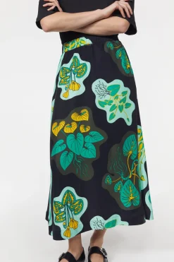 Rodebjer Marla Leaf Skirt Online