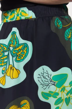 Rodebjer Marla Leaf Skirt Fashion