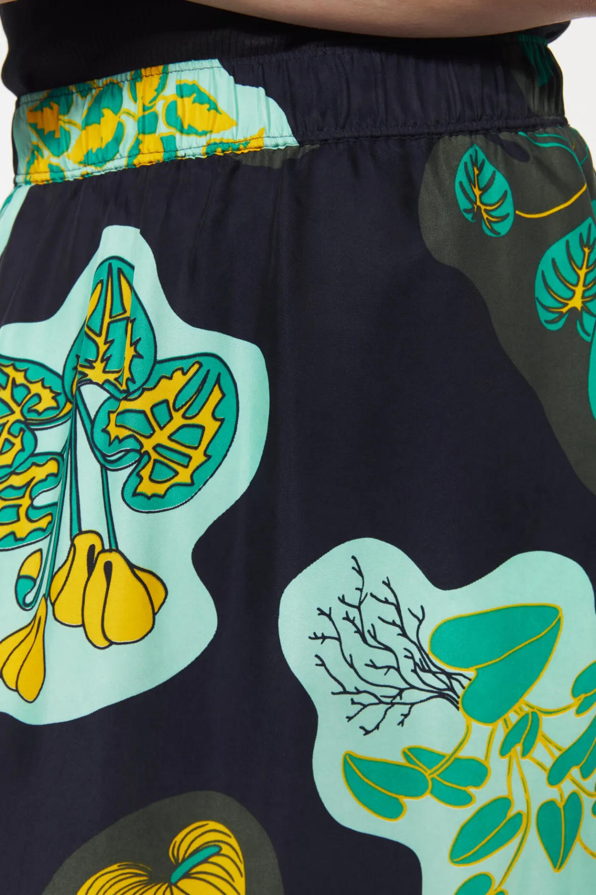 Rodebjer Marla Leaf Skirt Fashion