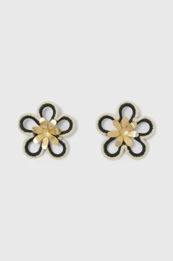 Rodebjer Palm Flower Earring Best