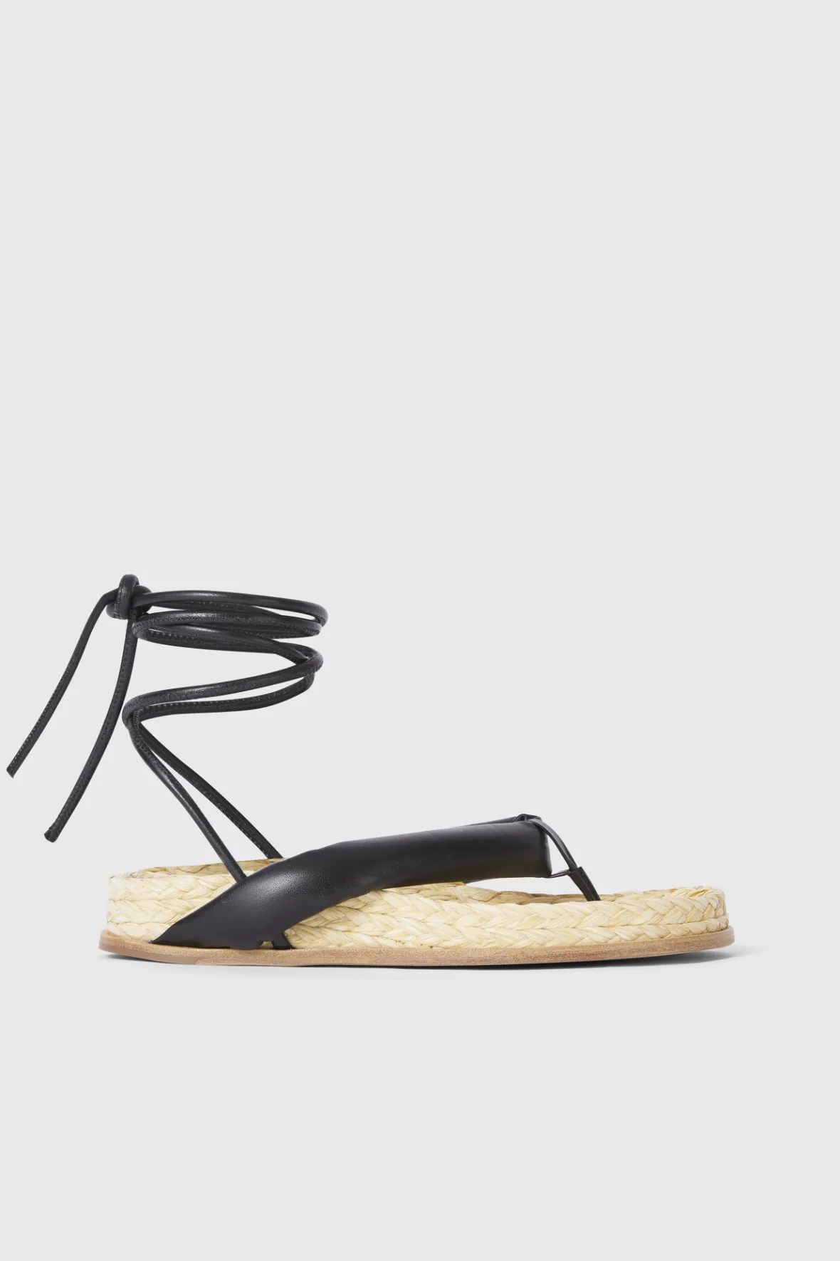 Rodebjer Santorino Straw Sandals Outlet