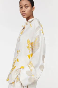 Rodebjer Sunshine Leaf Shirt Discount