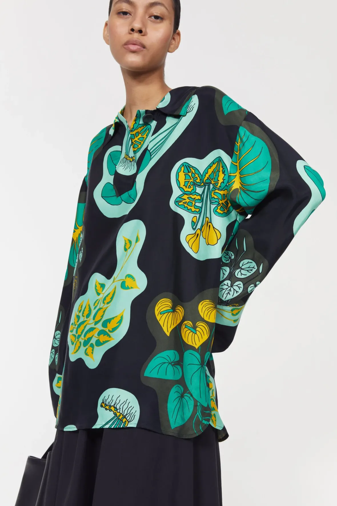 Rodebjer Sunshine Leaf Shirt New