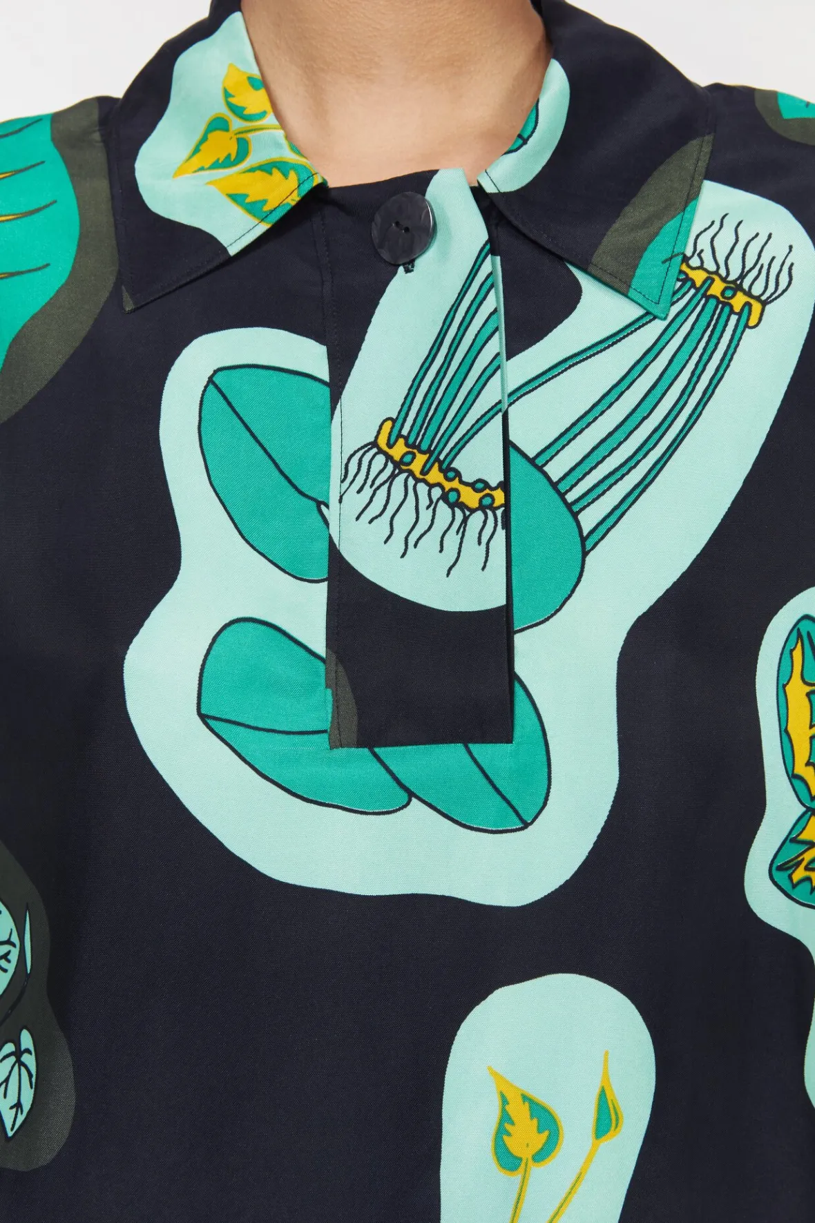 Rodebjer Sunshine Leaf Shirt New