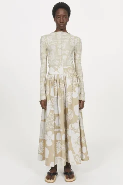 Rodebjer Taemoo Print Skirt Best